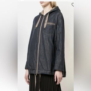 Brunello Cucinelli Dark Denim Jean Jacket